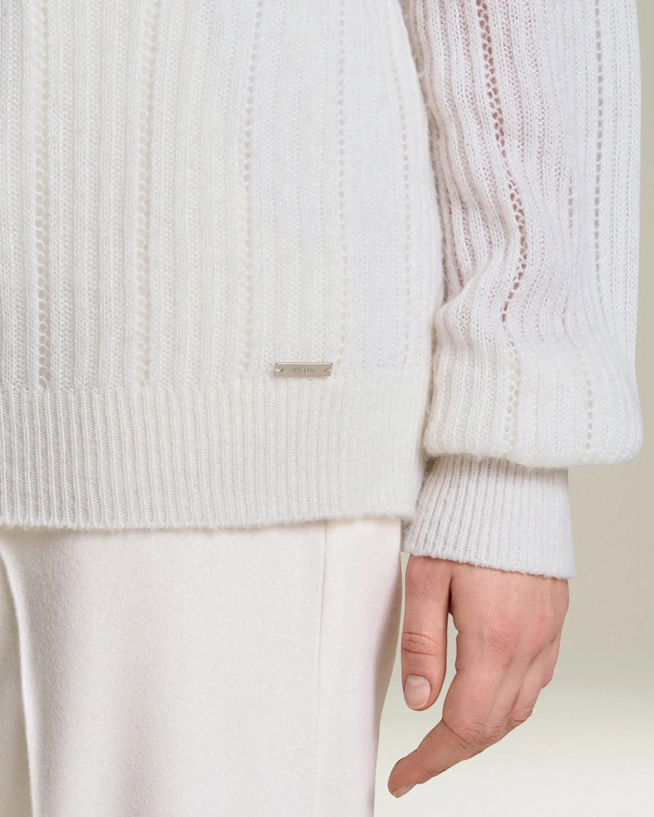 Maglione Coste Traforato