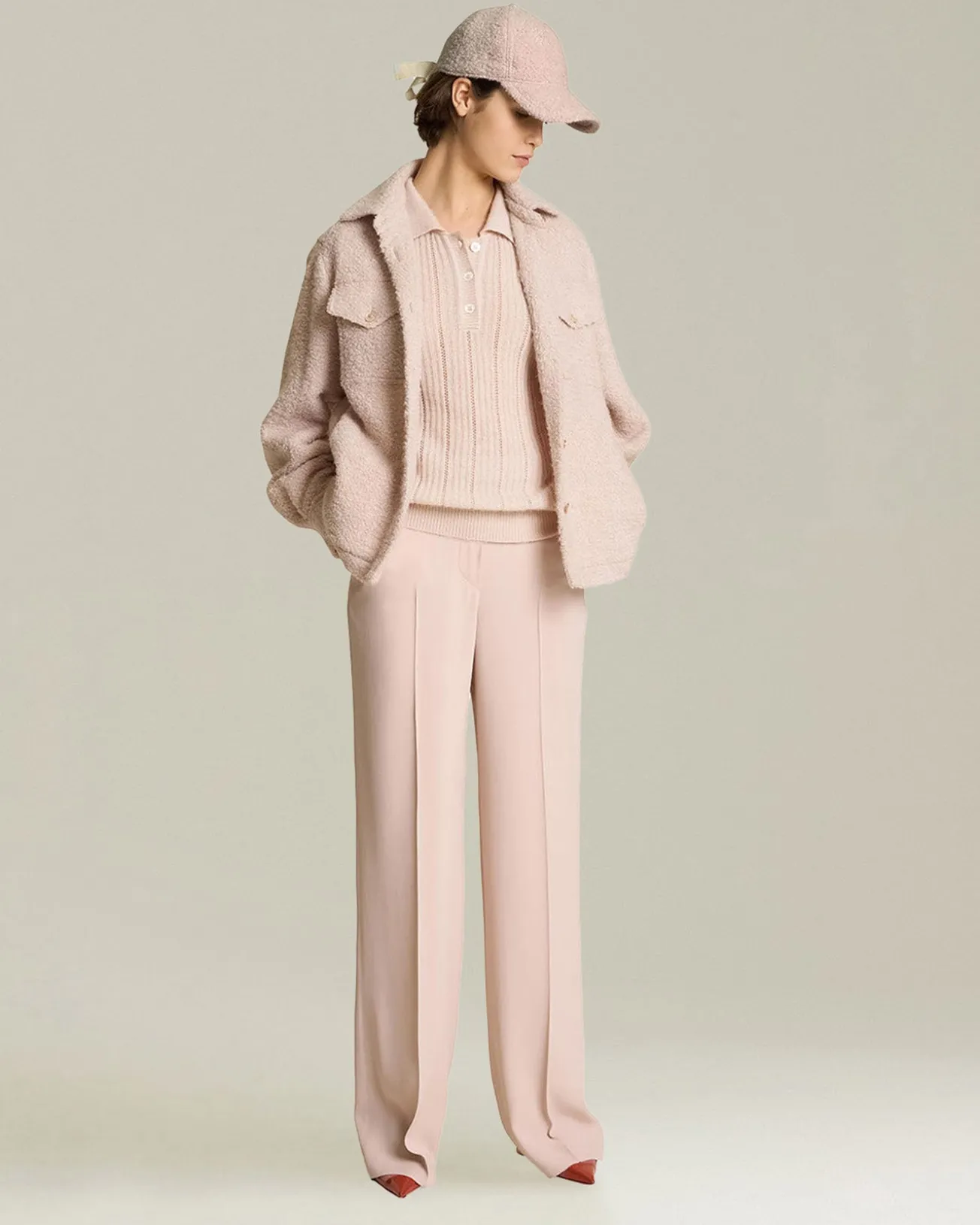 Maglione Traforato Luxury Blend