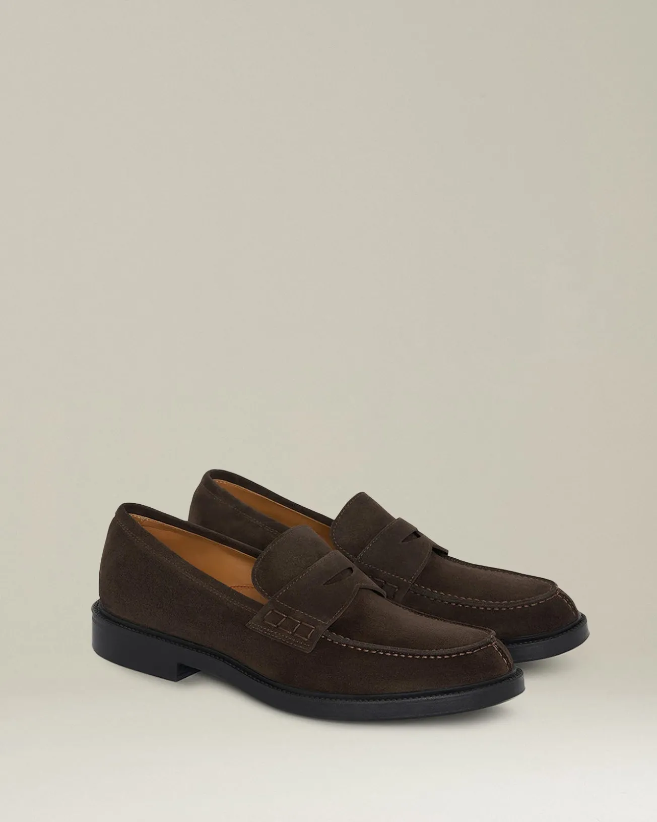 Mocassino Scamosciato con Bendina