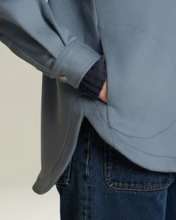 Overshirt donna in 100% Pile di Cashmere