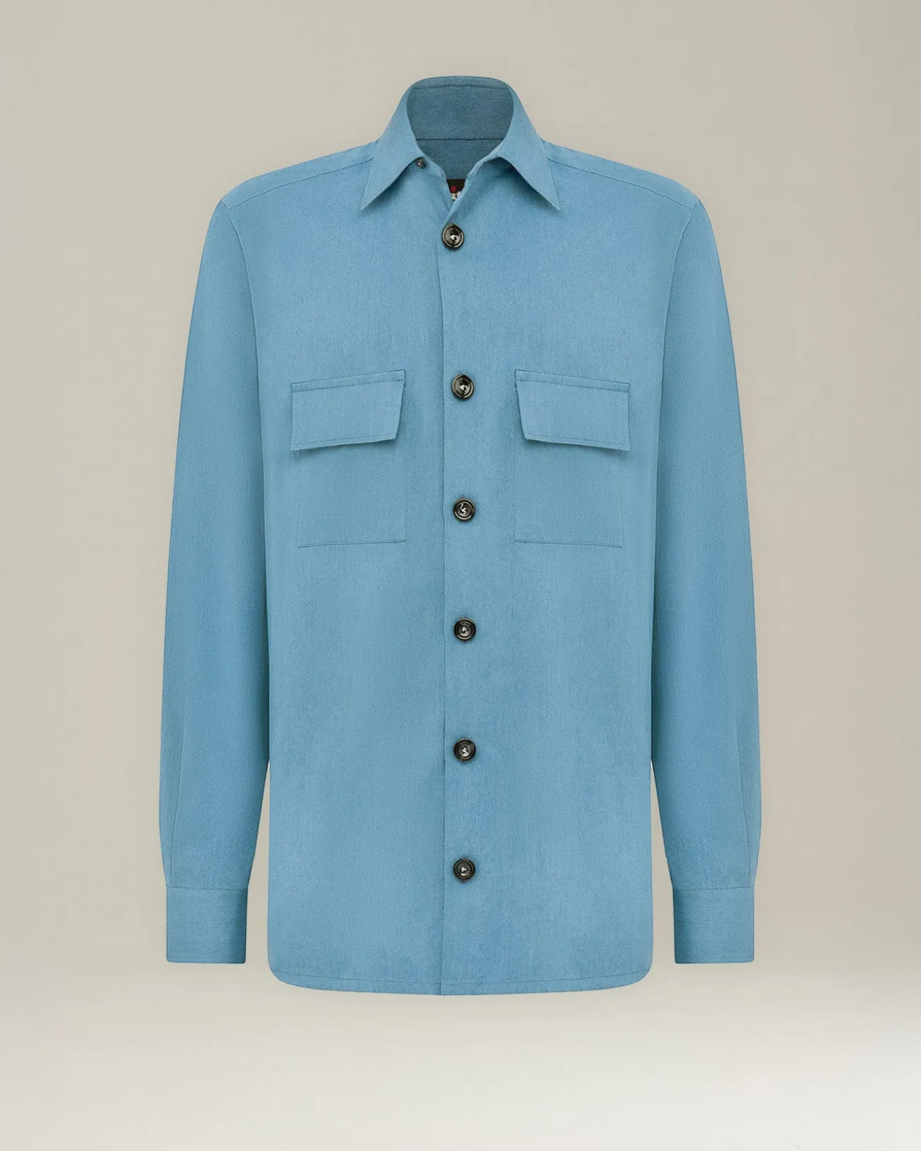 Overshirt In Cotone Délavé