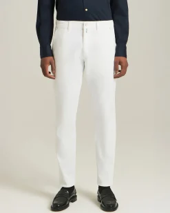 Pantalone Relax in cotone con tasche a filo laterali