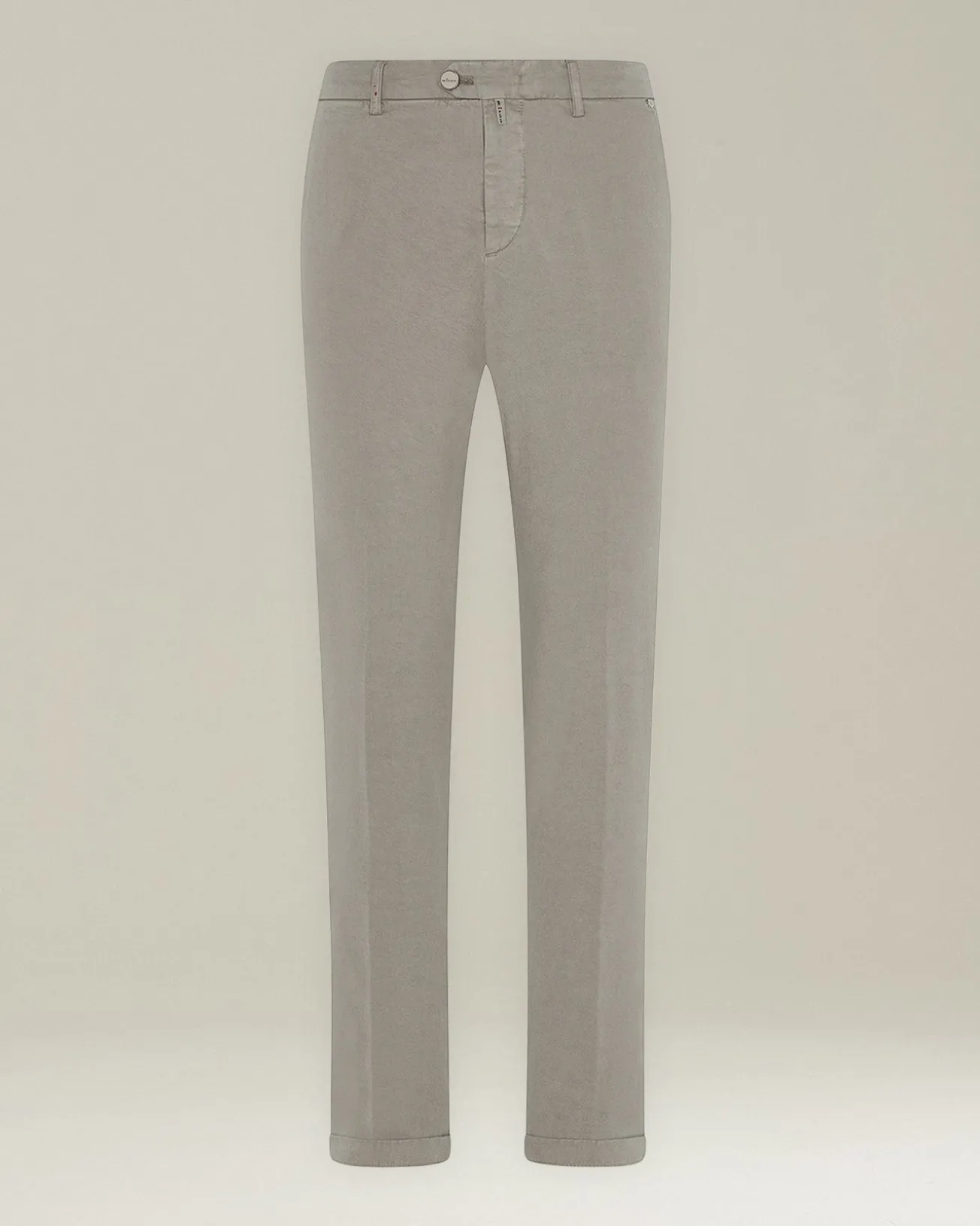 Pantalone uomo classico grigio sabbia