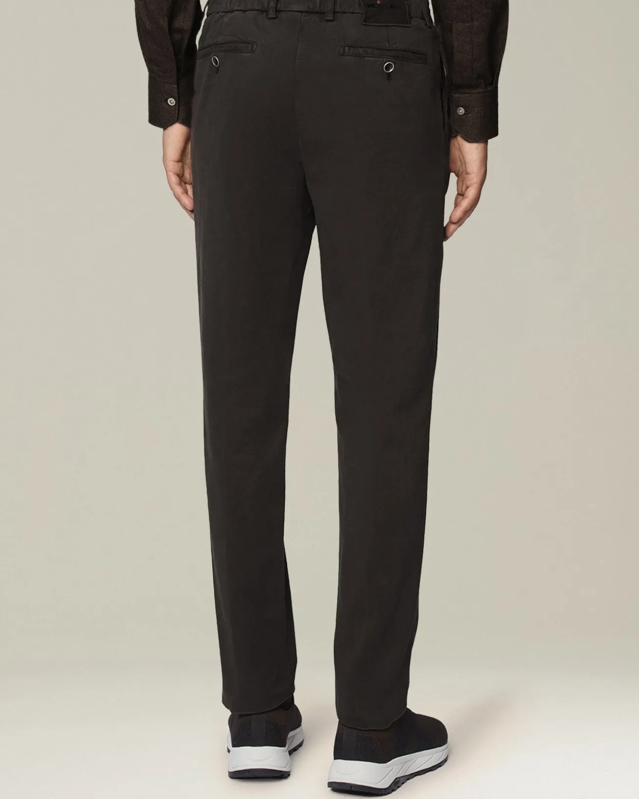 Pantalone uomo classico marrone