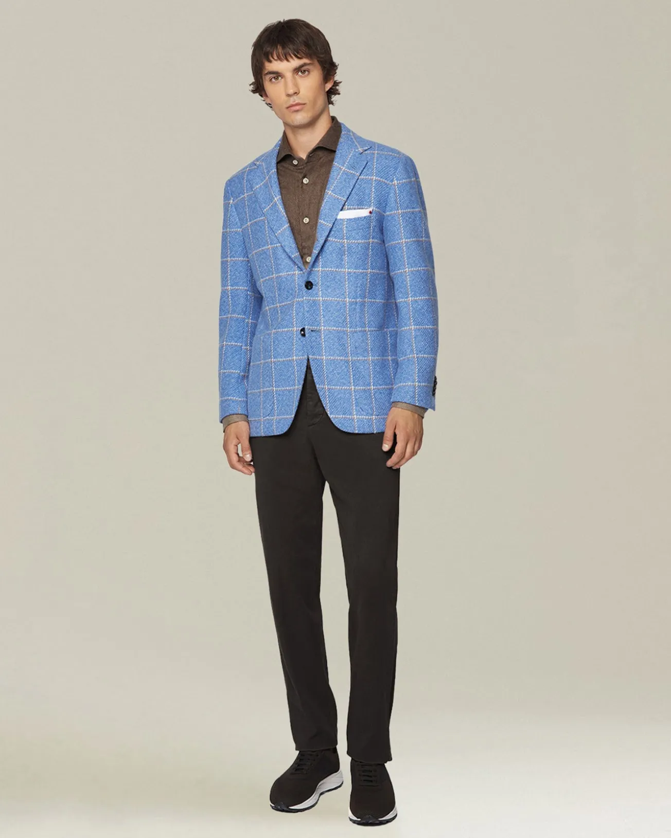 Pantalone uomo classico marrone
