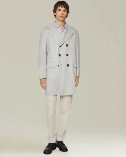 Pantalone uomo con elastico in cotone blend