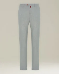 Pantalone uomo startoriale 100% Lana vergine grigio