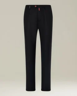Pantalone uomo startoriale nero in Lana