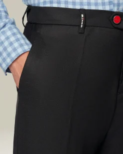 Pantalone uomo startoriale nero in Lana