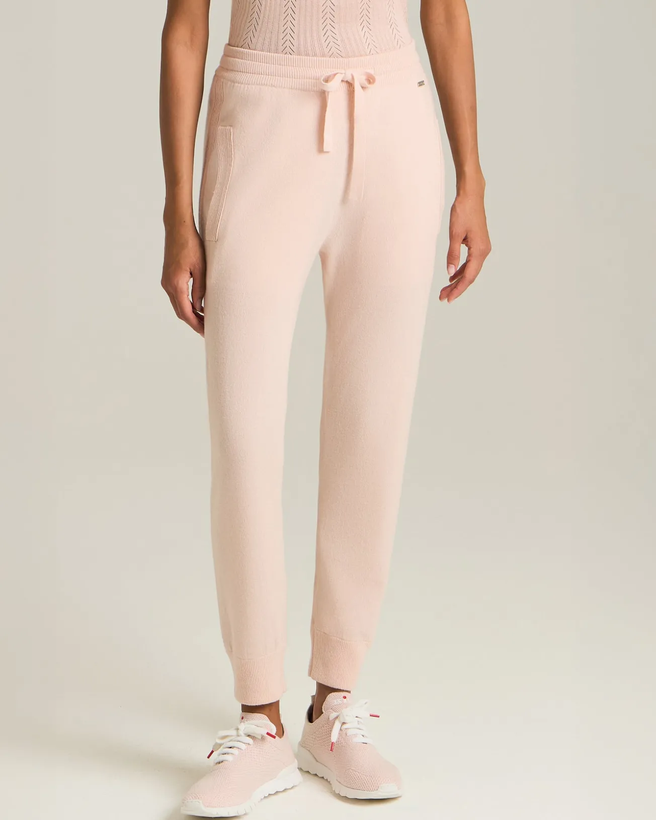 PANTALONI IN MAGLIA CASHMERE RELAX