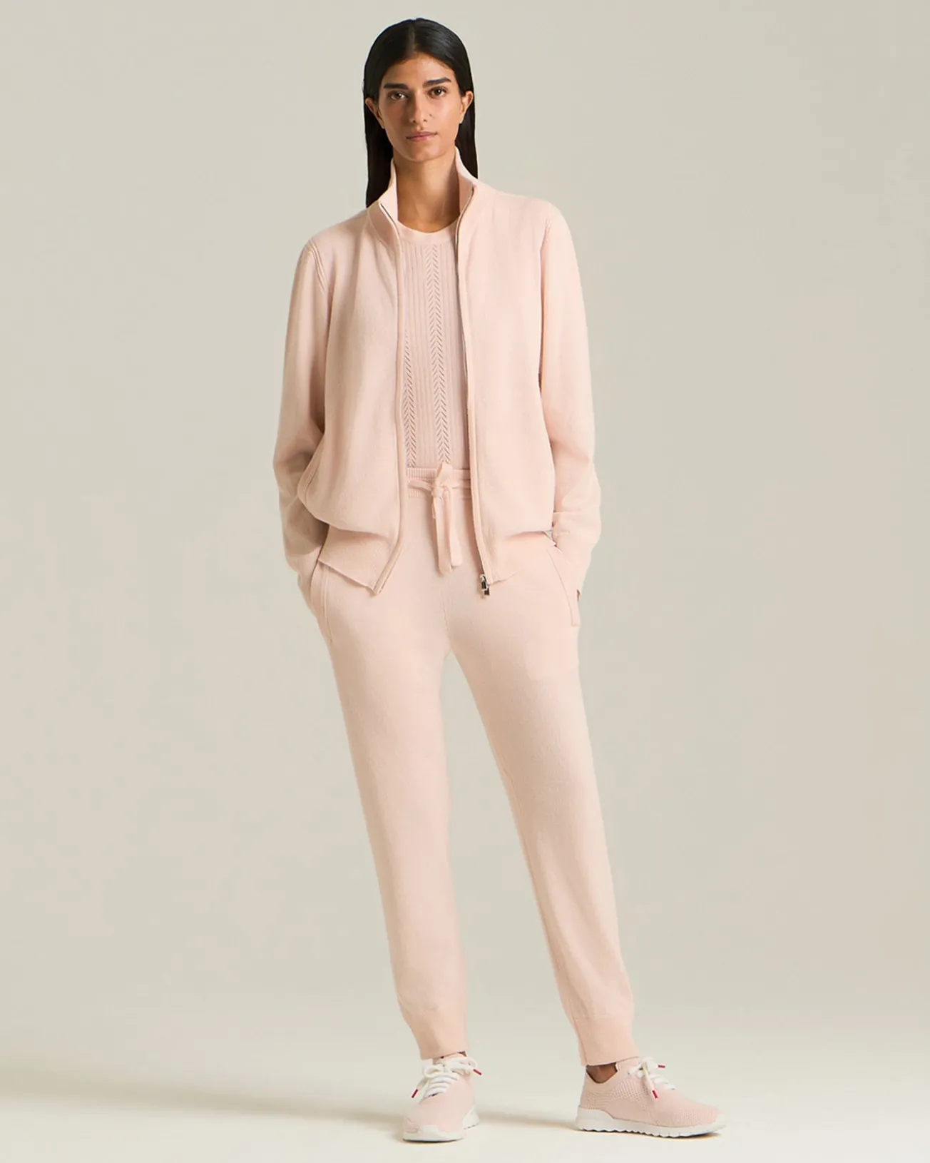 PANTALONI IN MAGLIA CASHMERE RELAX
