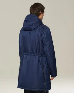 Parka High-Tech Con Inserti In Lana