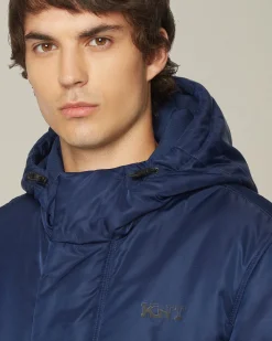 Parka High-Tech Con Inserti In Lana