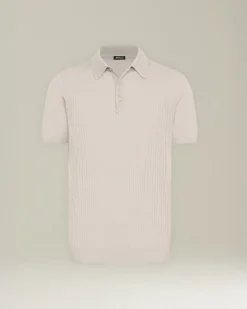 POLO IN COTONE CON MOTIVO COSTE INGLESI