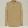 Polo Sartorial in misto cotone con dettaglio bottoni