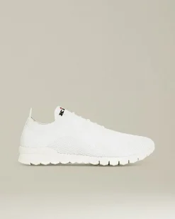 Sneakers donna cotton mesh bianche